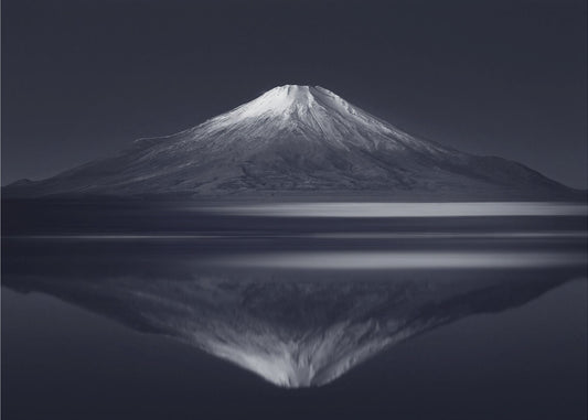 Weerspiegeling berg Fuji | Poster