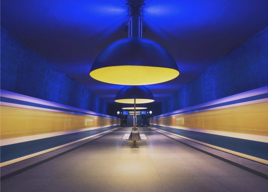 Ondergrondse verlichting | Canvas