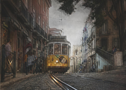 Het opwindende Lissabon | Behang