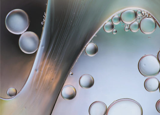 Olie en water | Canvas