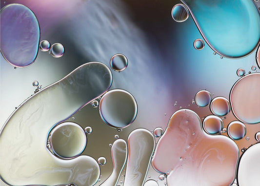 Olie en water | Canvas