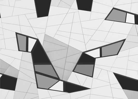 Puzzel van lijnen | Behang