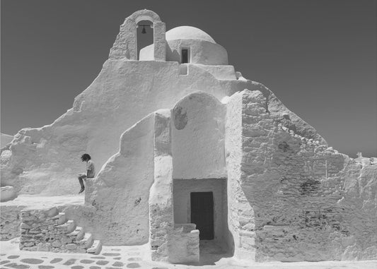 Paraportiani, Mykonos, Griekenland | Behang