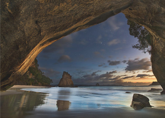 Cathedral Cove | Behang