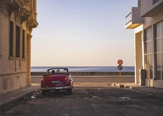 De zonsondergang bekijken - Havana | Achtergrond