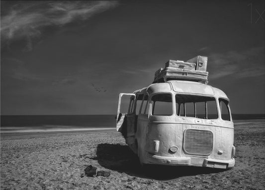 Gestrande bus | Poster