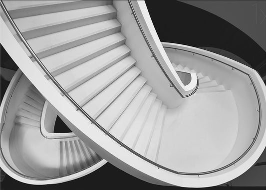 B&amp;W staircase | Canvas