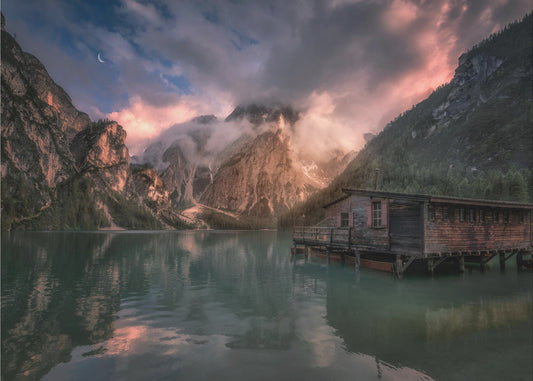 Lago di Braies, Dolomieten | Poster