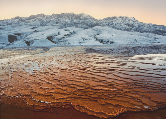Badab-e Surt-textuur | Poster