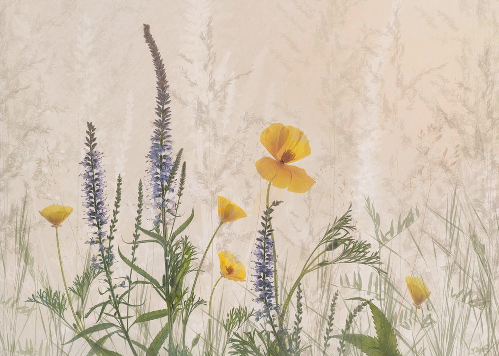 Dromen van bloemen | Canvas