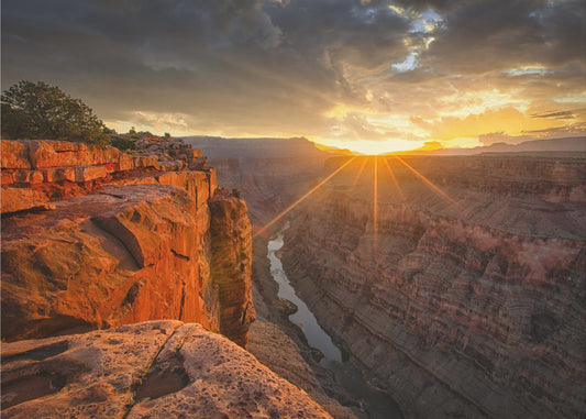 Zonsopgang boven de Grand Canyon | Poster