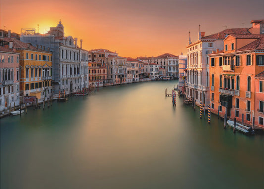 Zonsondergang in Venetië | Achtergrond