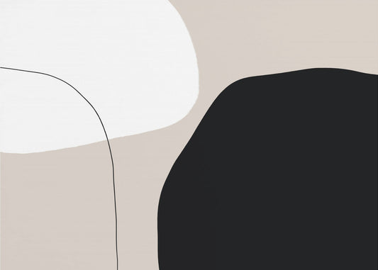 Black And White Shapes | Wallpaper