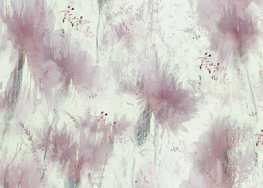 Bloemenbehang | Canvas