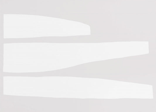 Minimalist White Shapes | Wallpaper