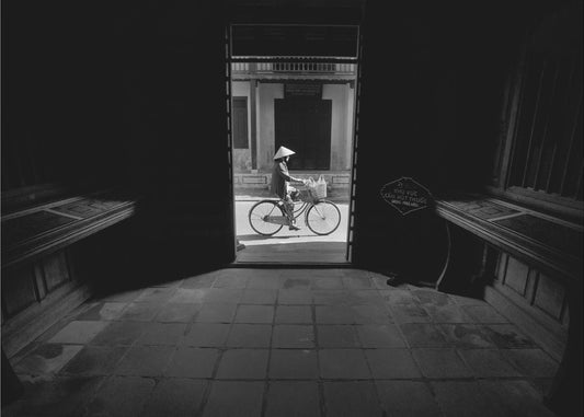 Crossing the doorway | Canvas