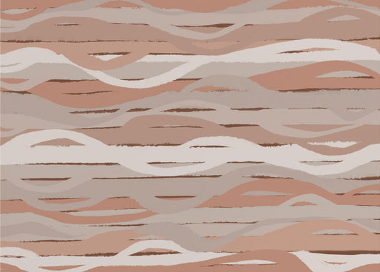 Aardse golven | Canvas
