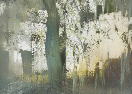 In de tuin | Canvas
