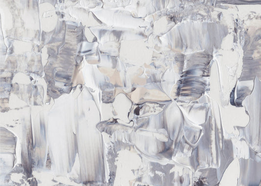Gestructureerd canvas met impasto-stijl | Behang