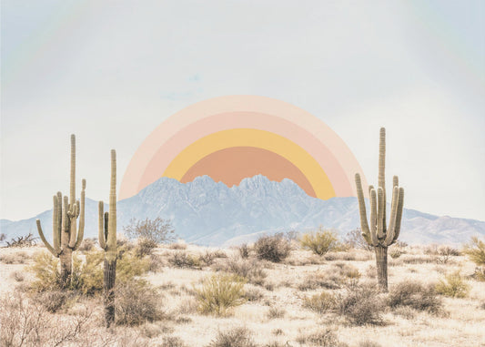 Zonsopgang in Arizona | Canvas