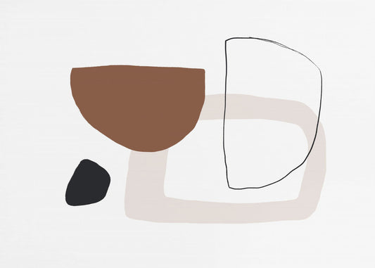 Minimale Harmonie | Behang