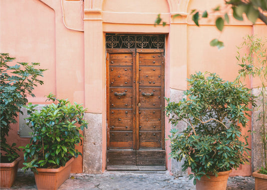 De Trastevere-deur | Poster