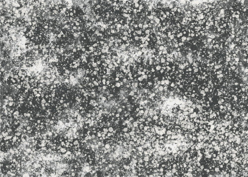 Monochromatic Splatter Pattern | Poster