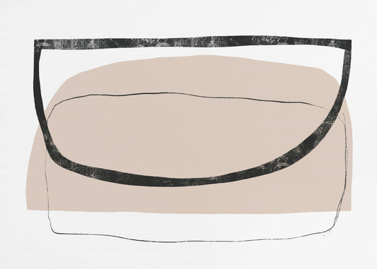 Geometric Shapes And Neutral Tones | Canvas