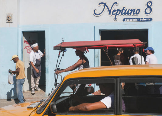 Cubaans straatleven | Behang