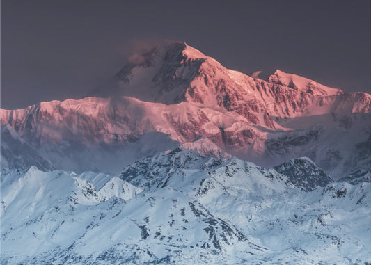 Panorama van Mount Denali | Poster