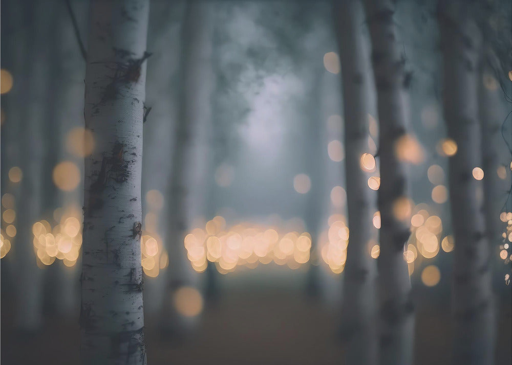 Betoverd Glow Forest | Achtergrond