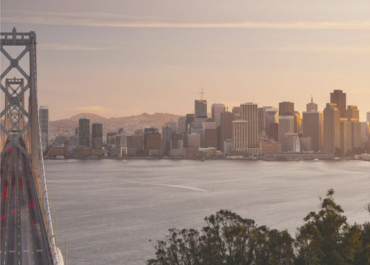 Panorama van San Francisco | Achtergrond