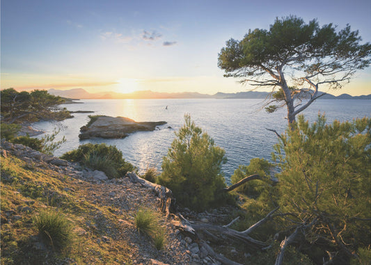 Mediterranean sunset | Wallpaper