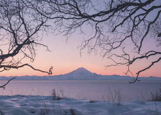 Vulkaan van Alaska | Canvas