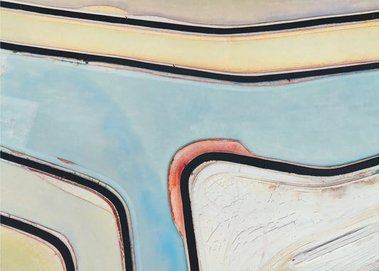 Abstract van lithiumzoutzwembad | Achtergrond