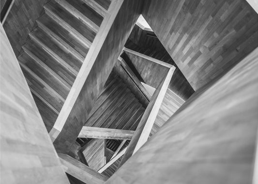 Trappen zoals Escher | Behang