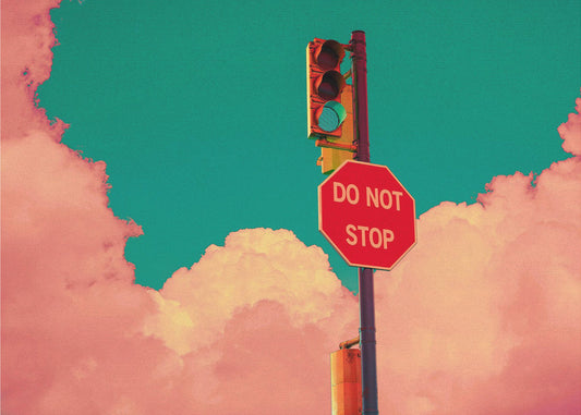NIET STOPPEN | Poster