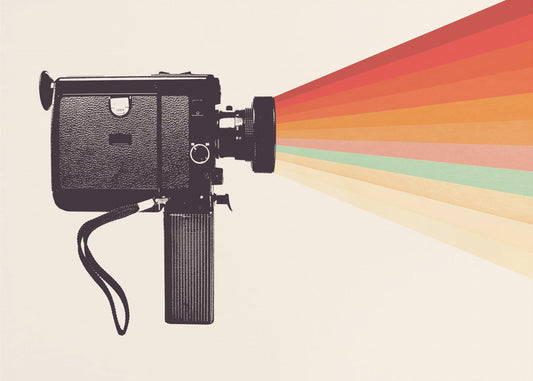 Filmcamera Regenboog | Poster