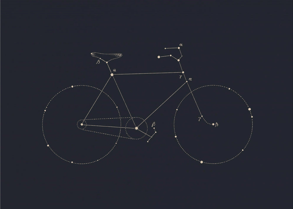 Fietsconstellatie | Poster