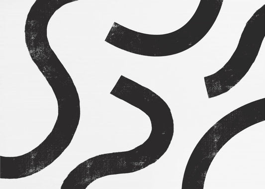 Monochrome Curves | Canvas