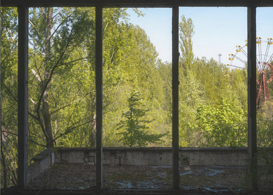 Reuzenrad in Pripjat Tsjernobyl | Canvas