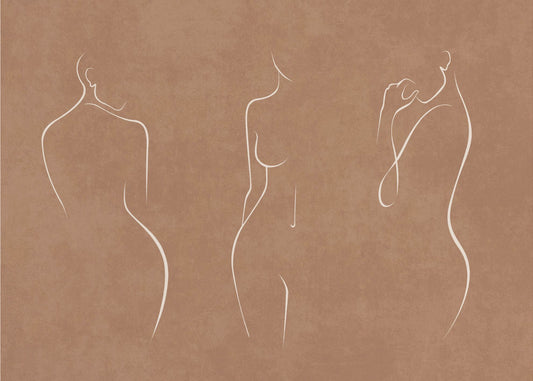 Elegante silhouetten | Canvas