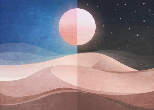 Duality of Dunes | Canvas