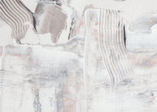 Textured Brushstrokes and Layered Neutral Tones | Canvas