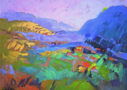 Vibrant Valley Dream | Canvas