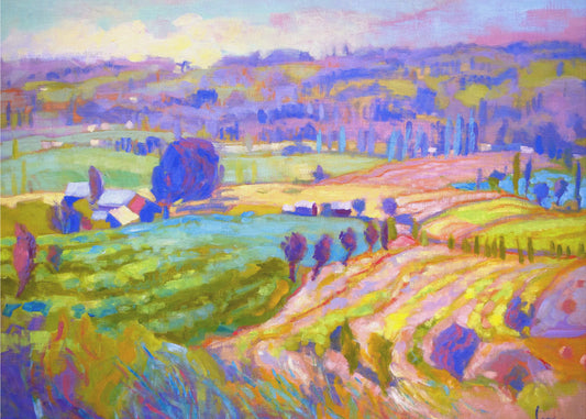 Vibrant Countryside | Poster