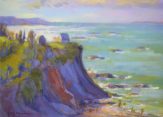 Cliffside Serenity | Canvas