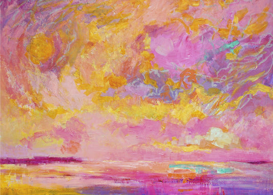 Radiant Sunset Dream | Canvas