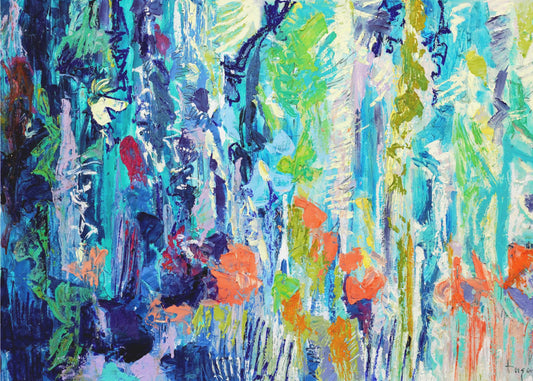 Brilliant Bloom Scape | Canvas