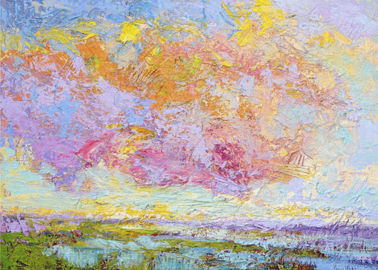 Abstract Colorful Skies | Canvas
